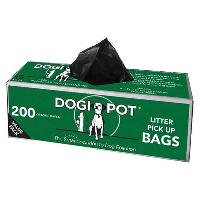 30 200-Pack Boxes HDPE Plastic Litter Pick Up Bags MPN:1402-30