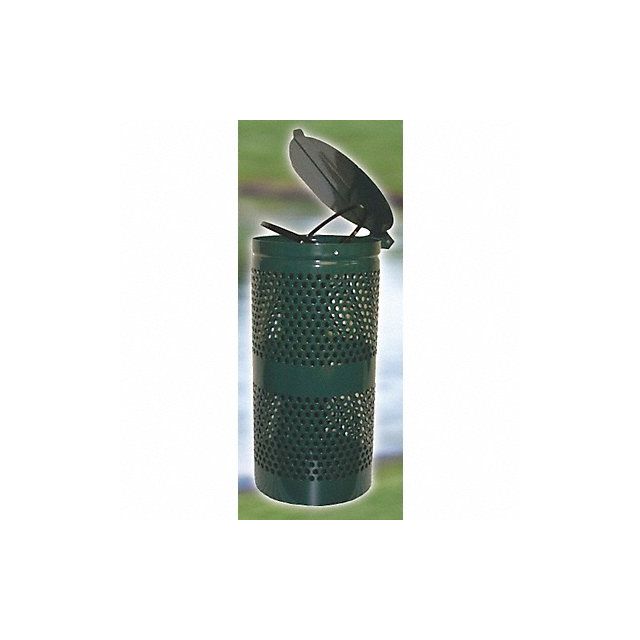 Pet Waste Container 10 gal Green MPN:1206-L