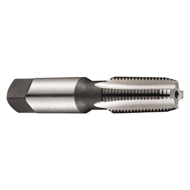 Standard Pipe Tap: 1/2-14, NPTF, Semi Bottoming, 4 Flutes, High Speed Steel, Bright/Uncoated MPN:5977677