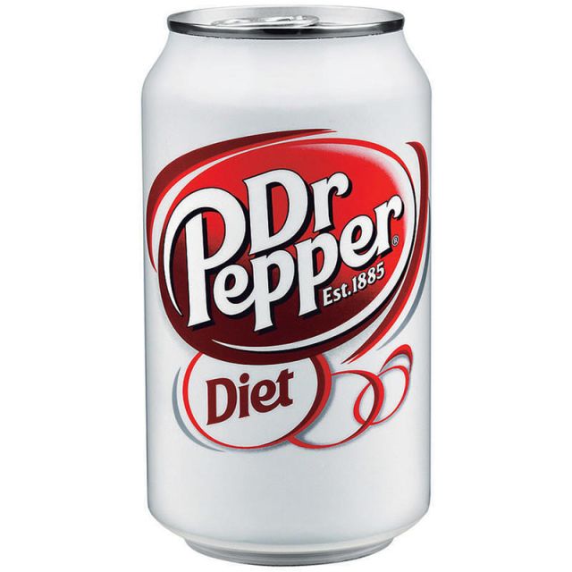 Diet Dr Pepper, 12 Oz, Case Of 24 Cans (Min Order Qty 3) 2372 Beverages