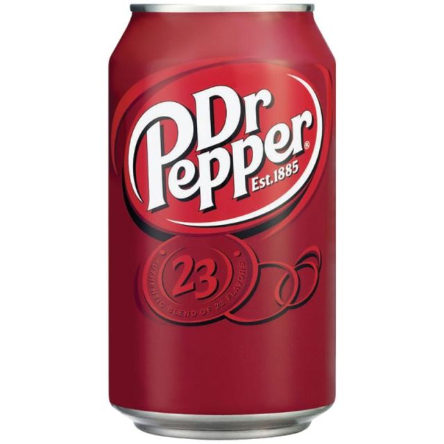 Dr Pepper, 12 Oz, Case Of 24 Cans (Min Order Qty 3) 84940 Beverages