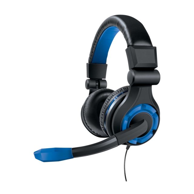 DreamGear PS4 Wired Gaming Headset, Blue, GRX-340 (Min Order Qty 2) MPN:DG-DGPS4-6427