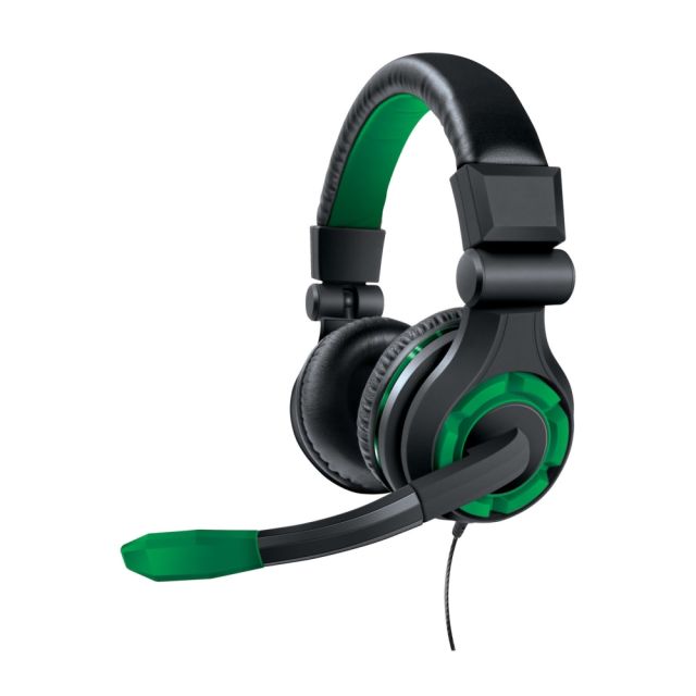 DreamGear Xbox One Wired Gaming Headset, Green, GRX-340 (Min Order Qty 2) MPN:DG-DGXB1-6615