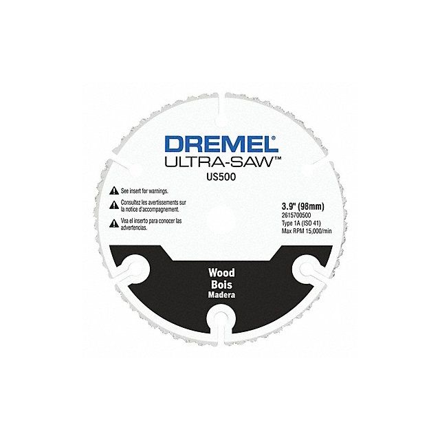 Cutting Wheel Carbide 4 in Dia MPN:US500-01