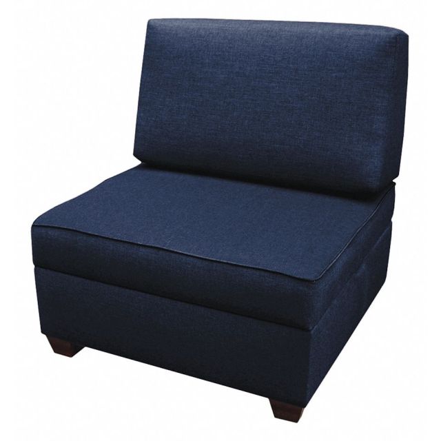 Storage Chair 30 W Blue Upholstery MPN:IMFCH30-DM