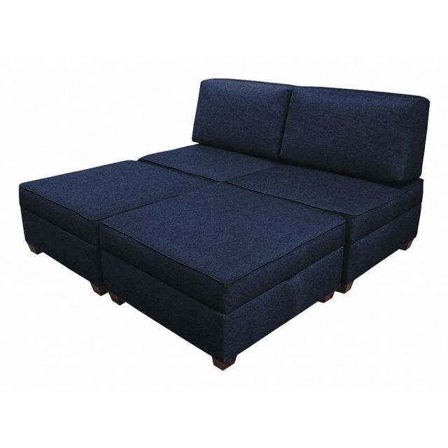 King Sleeper 72 W x 72 D Blue Upholstery MPN:IMFKB-DM