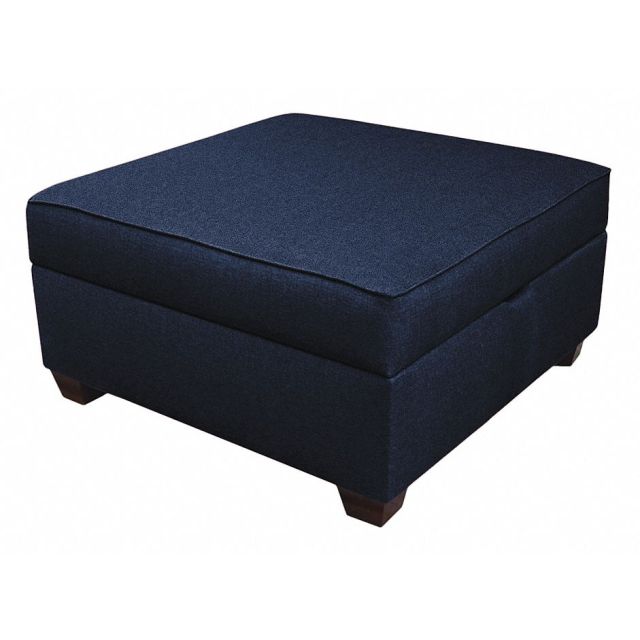 Storage Ottoman 36 W Blue Upholstery MPN:IMFO-DM