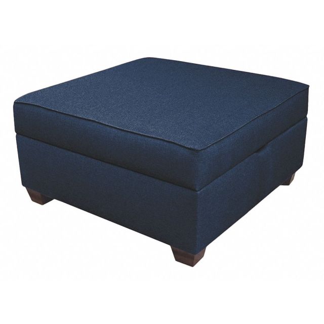 Storage Ottoman 30 W Blue Upholstery MPN:IMFO30-DM