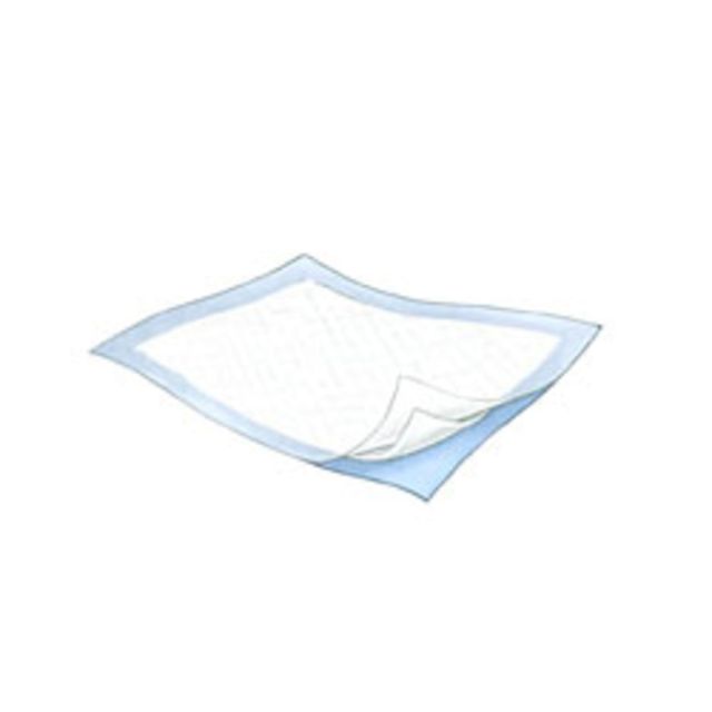 Durasorb Underpads, 23in x 36in, Light Blue, Case Of 150 MPN:681093