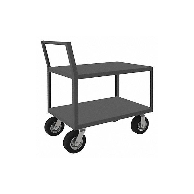 Low-Profile Utility Cart 1 200 lb Steel MPN:LDO-243641-2-8PN-95