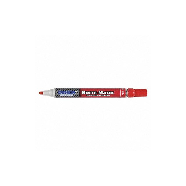 D6091 Paint Marker Permanent Red MPN:84006