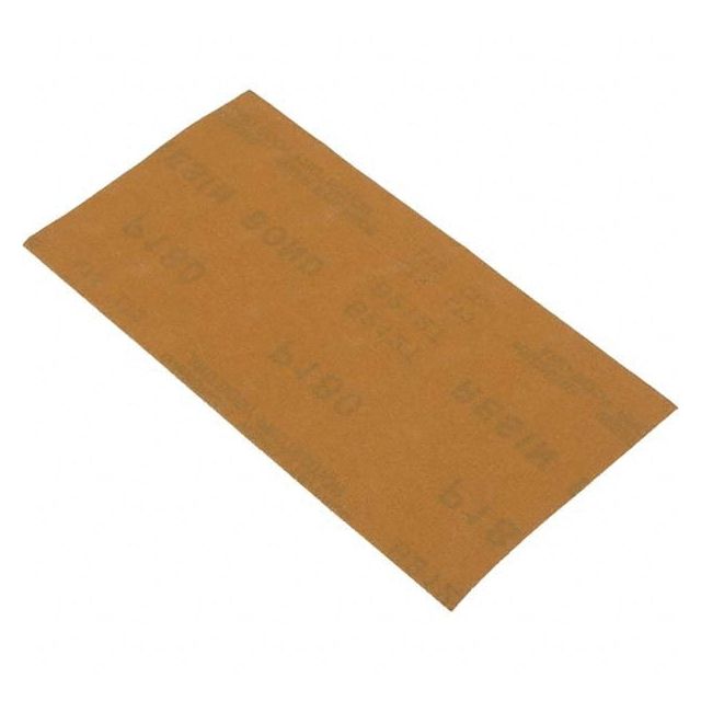 Sanding Sheet: 180 Grit, Aluminum Oxide MPN:93804