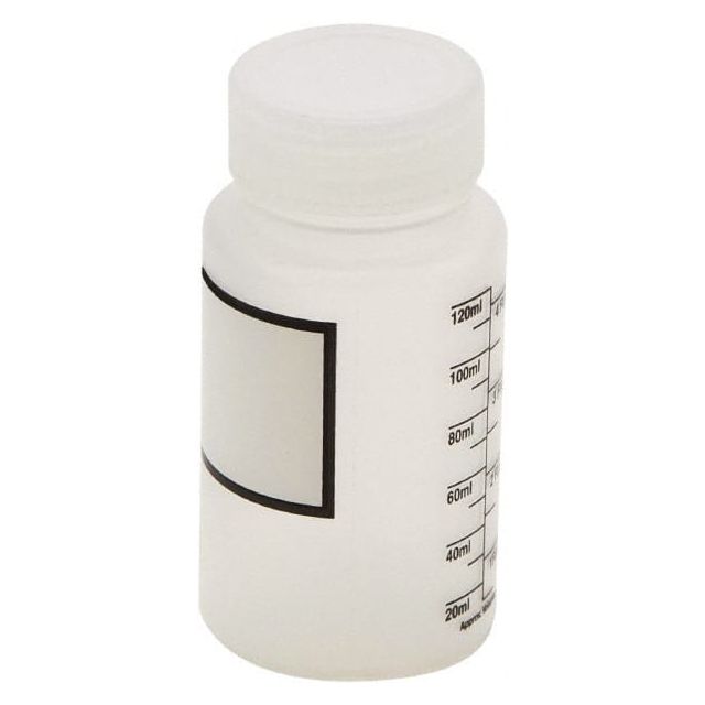 100 to 999 mL Polyethylene Wide-Mouth Bottle: 2