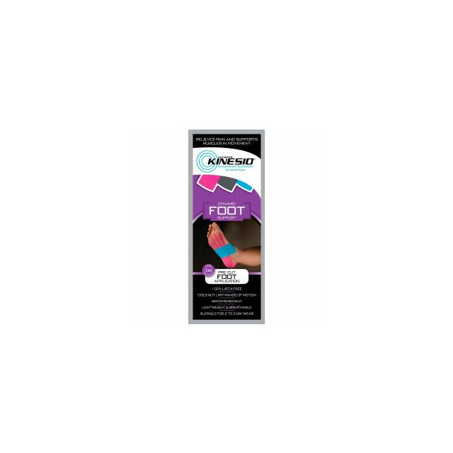 Kinesio® Pre-Cut Kinesiology Tape Foot Case of 20 24-4935-20