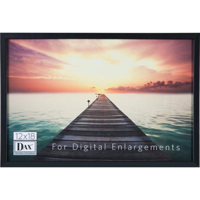 DAX Digital Enlargement Black Wood Frame - Digital N16818BT