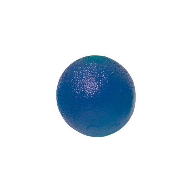 CanDo® Gel Hand Exercise Ball, Small Circular, Blue, Firm