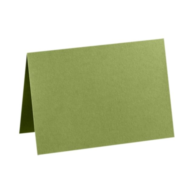 LUX Folded Cards, A1, 3 1/2in x 4 7/8in, Avocado Green, Pack Of 50 (Min Order Qty 3) MPN:EX5010-27-50