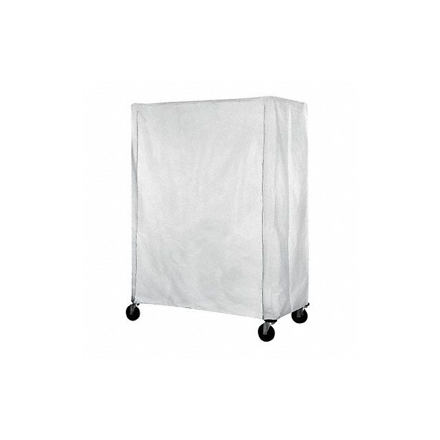 Cart Cover 60x24x63 White Polyester MPN:CV-63-2460