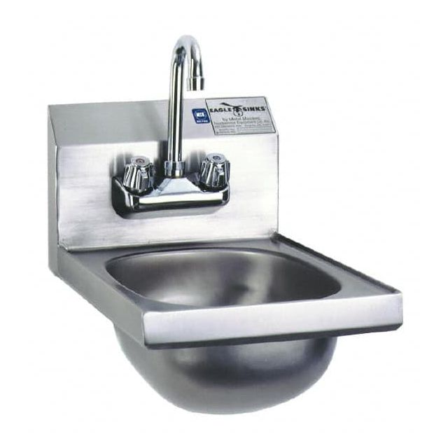 Hand Sink: Stainless Steel MPN:HSAN-10-F