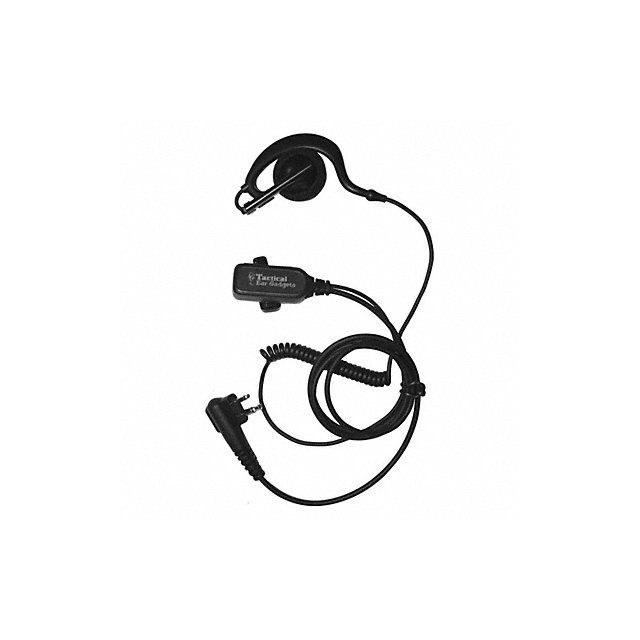 Light Duty Speaker Earhook Clip-On Black MPN:EP203