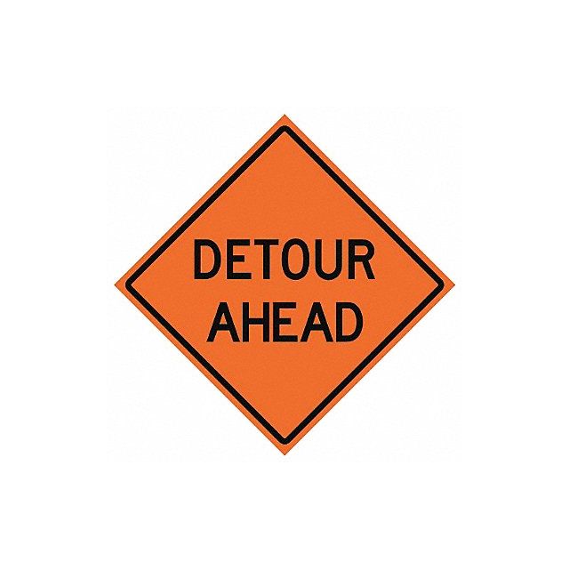 G7234 Detour Traffic Sign 36 x 36 MPN:669-C/36-NRVFO-DA