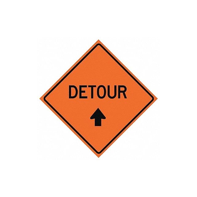 G7233 Detour Traffic Sign 48 x 48 MPN:669-C/48-DGFO-D