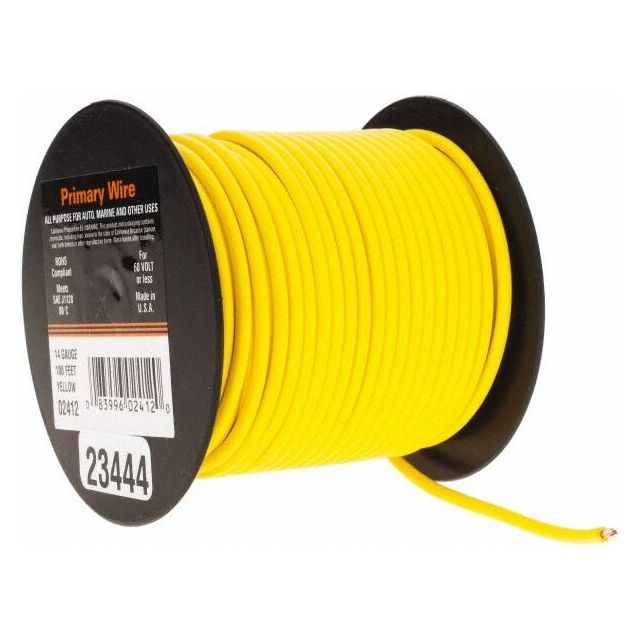 14 AWG Automotive Plastic Insulated, Single Conductor Wire MPN:23444