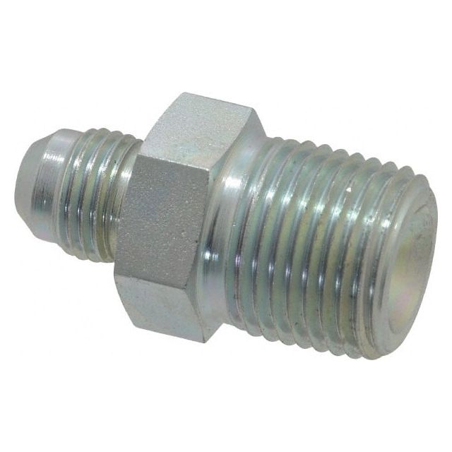 Steel Flared Tube Connector: 3/8
