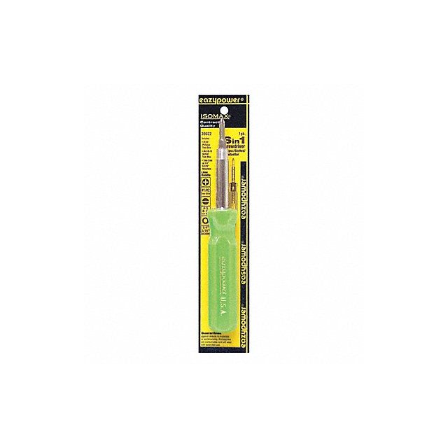Screwdriver 6 In 1 Lime MPN:39022