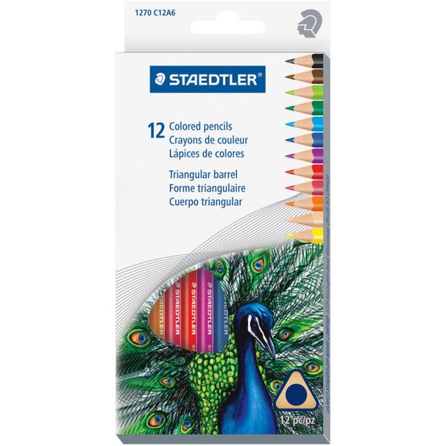 Staedtler Tradition Color Pencil Set - 2.9 mm STD1270C12A6