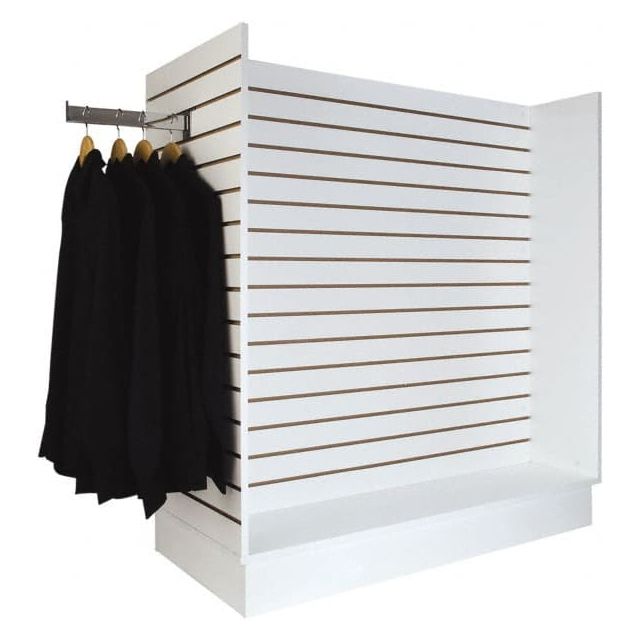 Gondola Slatwall Merchandiser: Use With Slatwall Accessories WDSWH48WH Material Handling