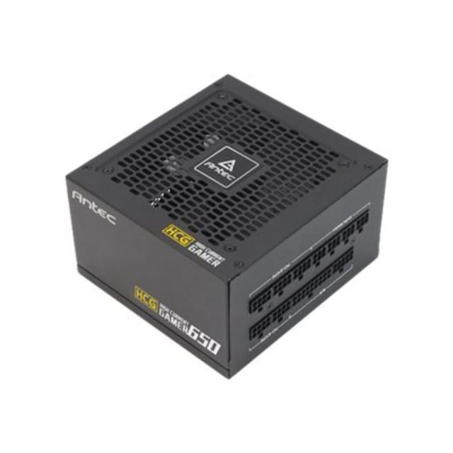 Antec High Current Gamer Gold HCG650 - Power supply (internal) - ATX12V 2.4/ EPS12V - 80 PLUS Gold - AC 100-240 V - 650 Watt - active PFC