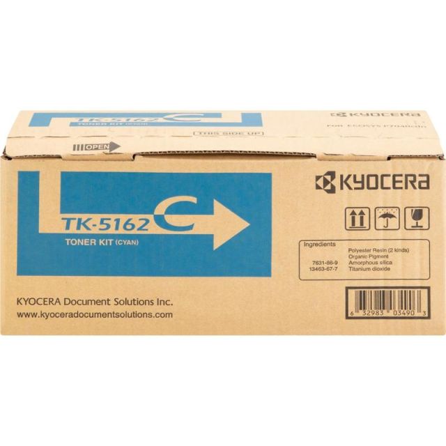 Kyocera TK-5162C Original Toner Cartridge - Cyan - TK5162C