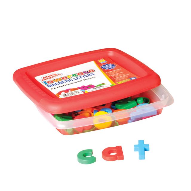 AlphaMagnets, Lowercase Letters, Assorted Colors, Pack Of 42 (Min Order Qty 5) MPN:EI-1632