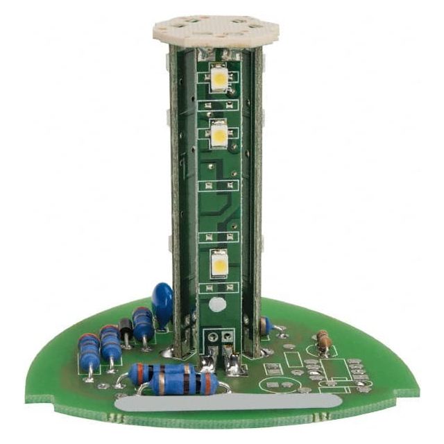 LED Lamp, White, Steady, Stackable Tower Light Module MPN:102LS-SLEDW-G1
