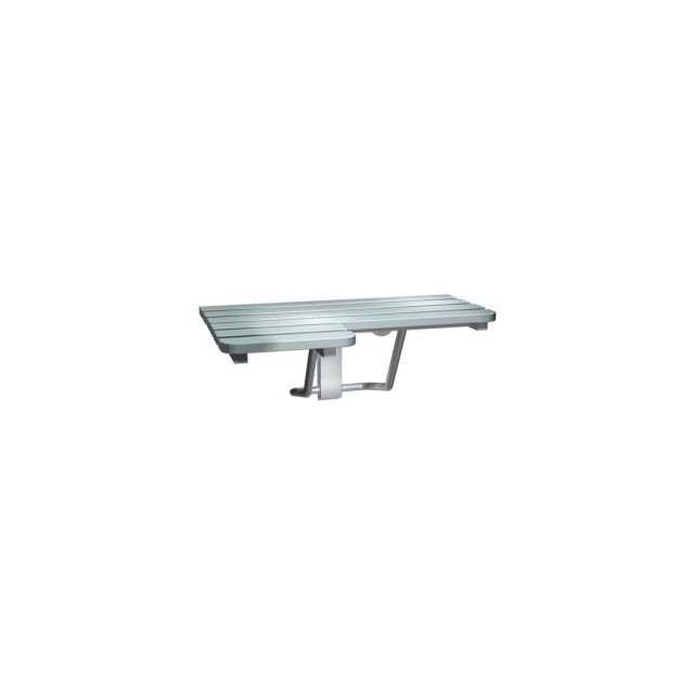 ASI® Stainless Steel Folding Shower Seat - Left Hand Seat - 8208-L 8208-L
