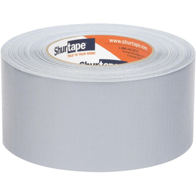 Shurtape PC 618 Co-Extruded Cloth Duct Tape, 2-7/8in x 60 Yd, Silver (Min Order Qty 2) MPN:203257