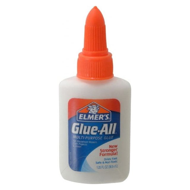 All Purpose Glue: 0.25 oz Bottle, White MPN:E1323