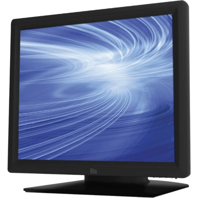 Elo 1717L 17in LCD Touchscreen Monitor - 5:4 - 5 ms - 17in Class - IntelliTouch Surface Wave - 1280 x 1024 - SXGA - 16.7 Million Colors - 800:1 - 250 Nit - LED Backlight - USB - VGA - Black - RoHS, China RoHS, WEEE - 3 Year MPN:E077464