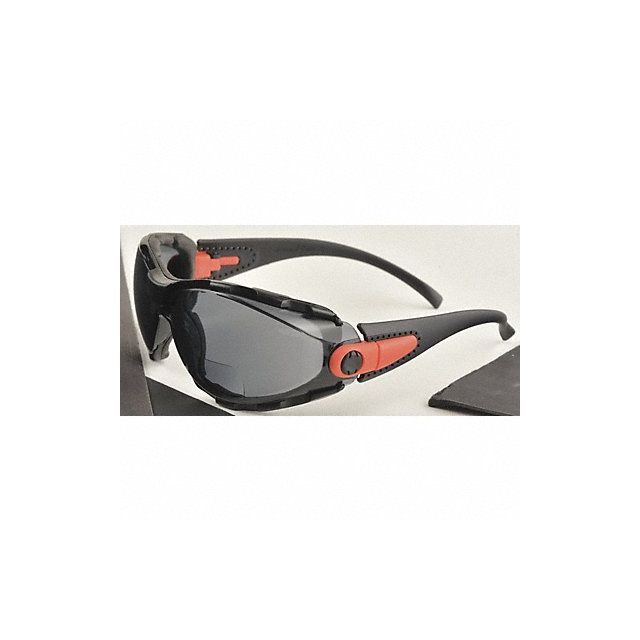 G5272 Bifocal Safety Read Glasses +2.00 Gray RX-GG-40G-AF-2.0 Protective Eyewear