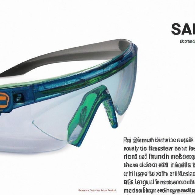 Safety Glasses Med OTG Frame Clear Lens MPN:SG37C