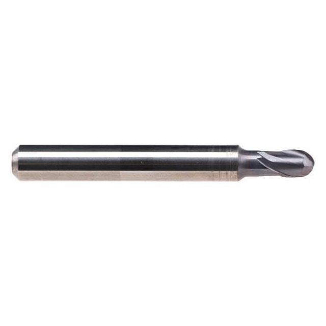Ball End Mill: 2 Flute, Solid Carbide MPN:1966A.001