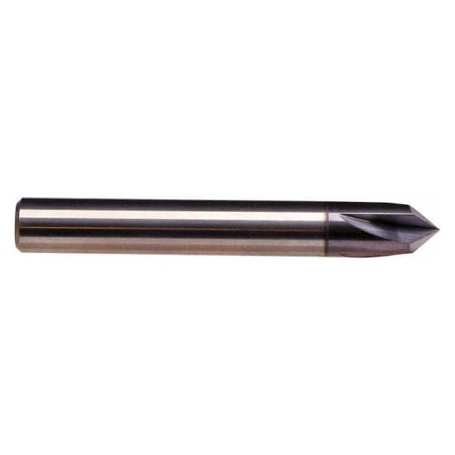 Chamfer Mill: 4 Flutes, Solid Carbide MPN:1715A.090500