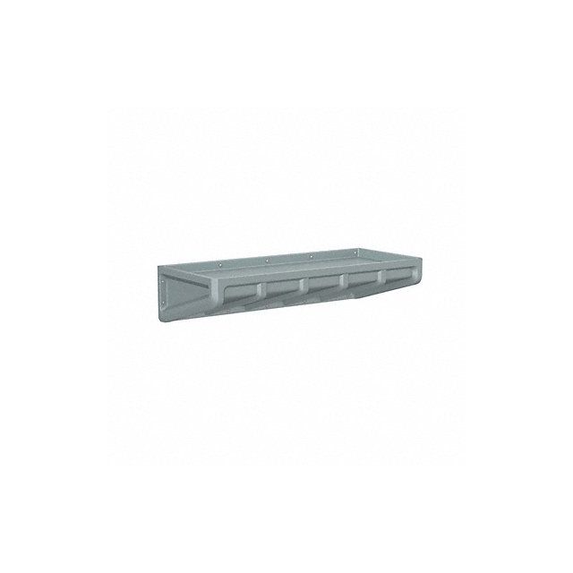 Endurance Wall Mount Bunk Gray 18 in H MPN:7701GY