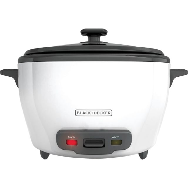 Black & Decker 28-Cup Rice Cooker, White MPN:RC5280