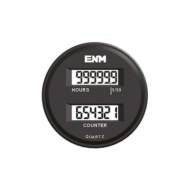Hour Meter/ Counter 6 Digits LCD MPN:T39FC48