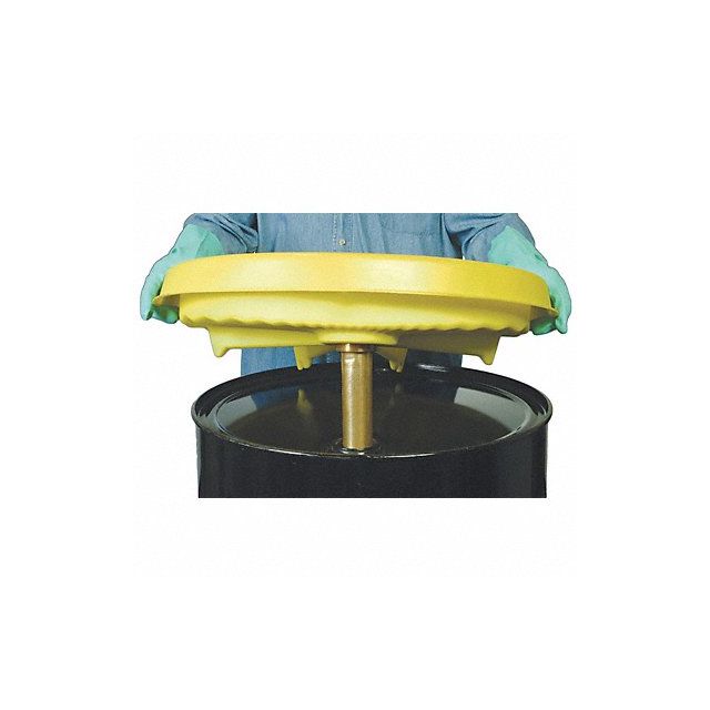 Universal Safety Funnel Yellow HDPE NPT MPN:3004-YE-SF