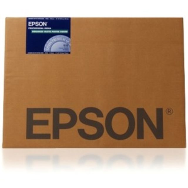 Epson Enhanced Matte Posterboard, 103 (U.S.) Brightness, 24in x 30in S041598 Photographic Paper