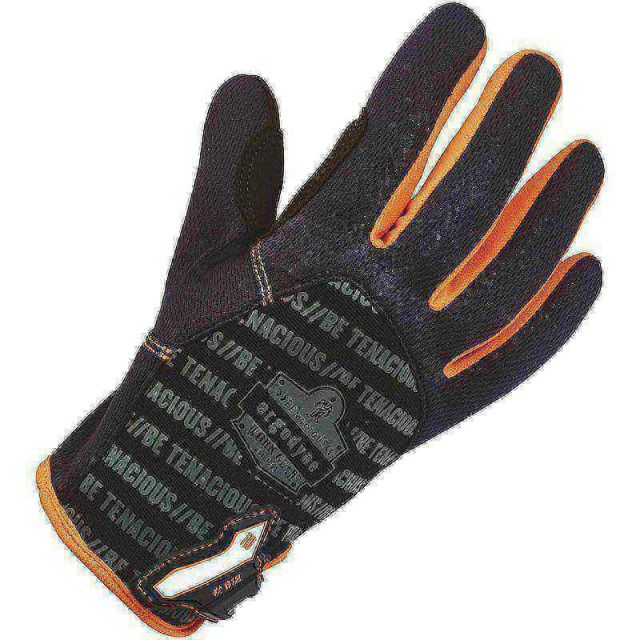 Ergodyne ProFlex 812 Standard Utility Gloves, Large, Black (Min Order Qty 3) MPN:17174