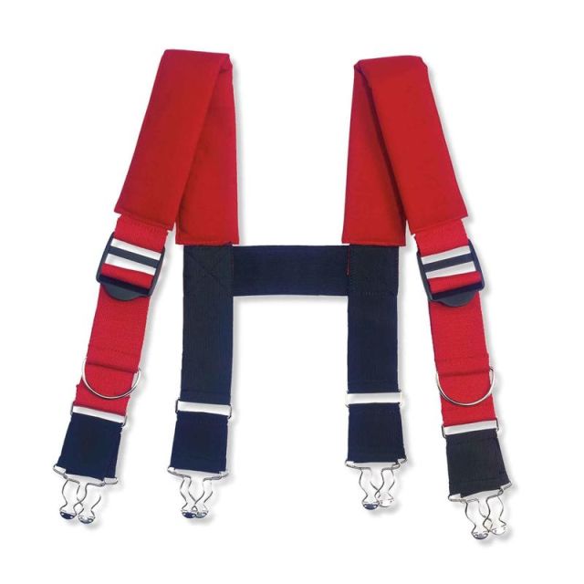 Ergodyne Arsenal 5092 Quick-Adjust Suspenders, Large, Red (Min Order Qty 3) MPN:13341